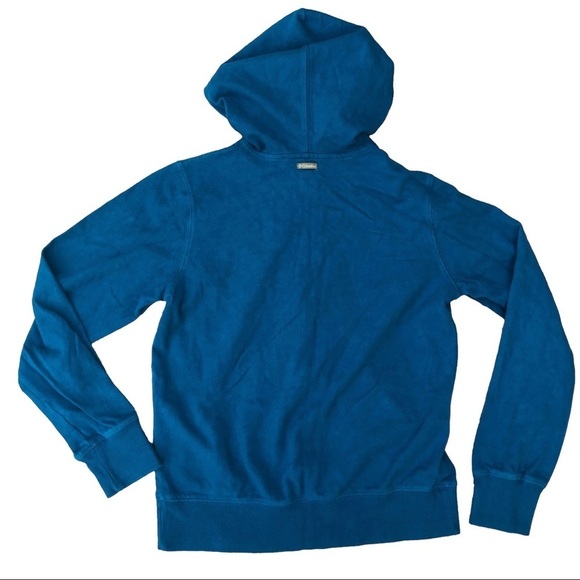 Columbia Blue zip up hoodie - Picture 3 of 5